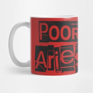 Poor Aries-Horoscope Mug